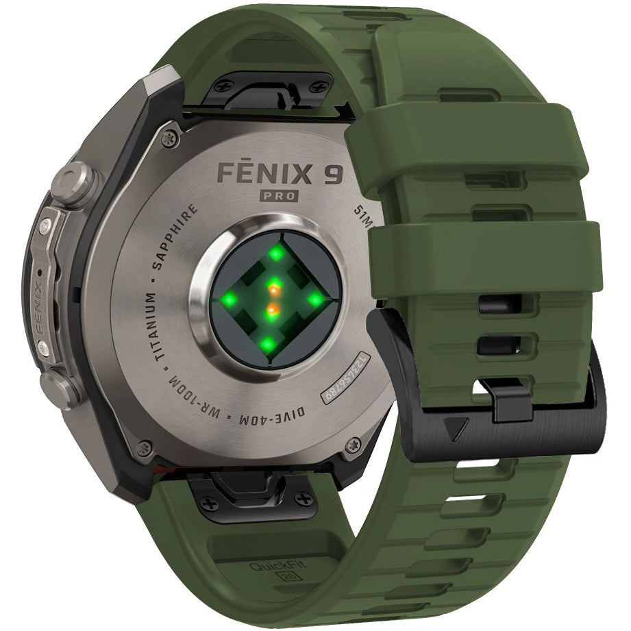 Armband für QuickFit 26 mm, Tech-Protect Silicone, Grün (3/9)