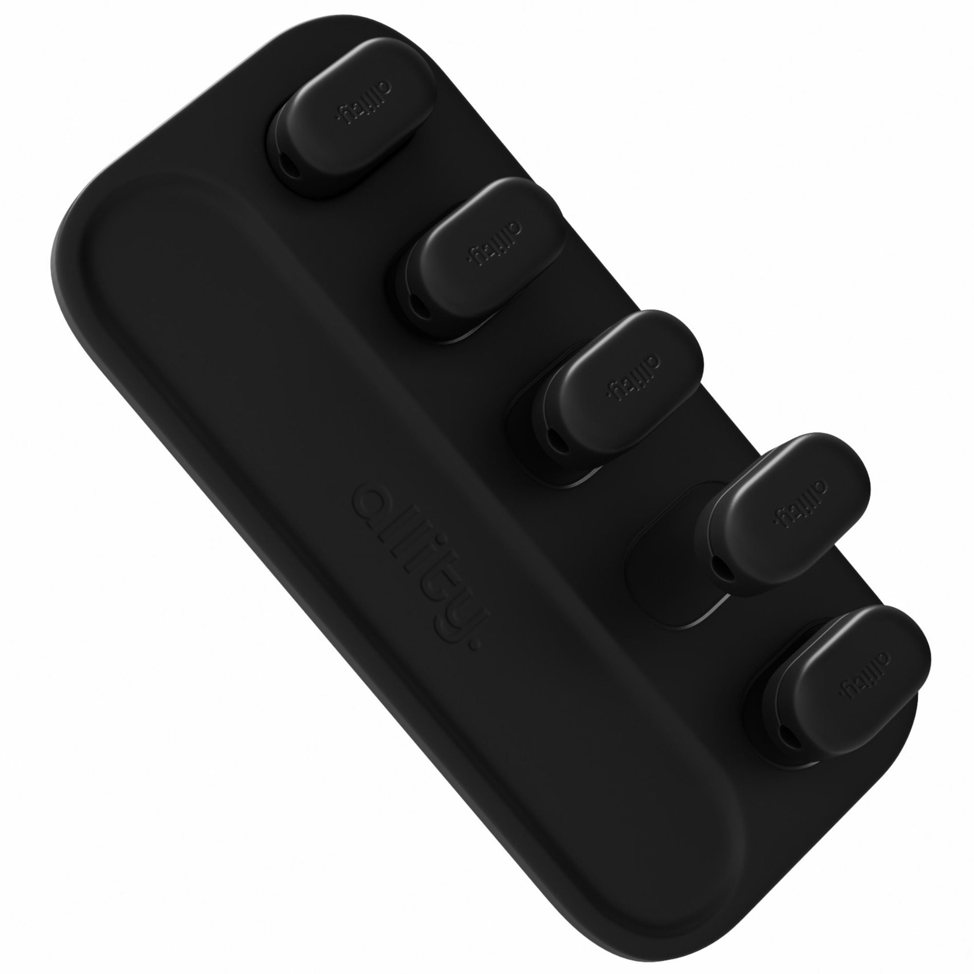 Magnetischer Kabel-Organizer, Allity ASA-410, Schwarz
