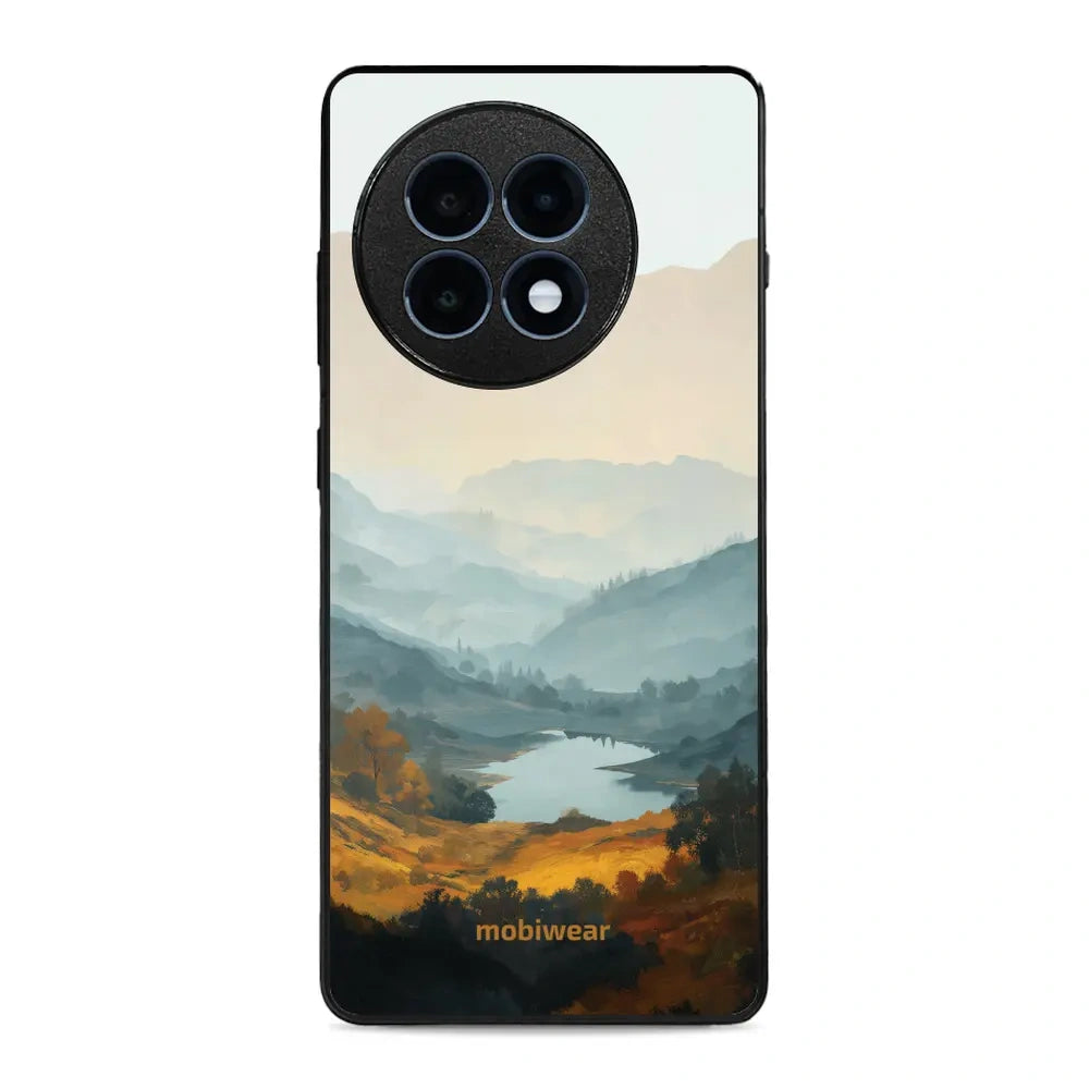 Handyhülle für OnePlus 13R, Mobiwear Glossy Case, See im Tal