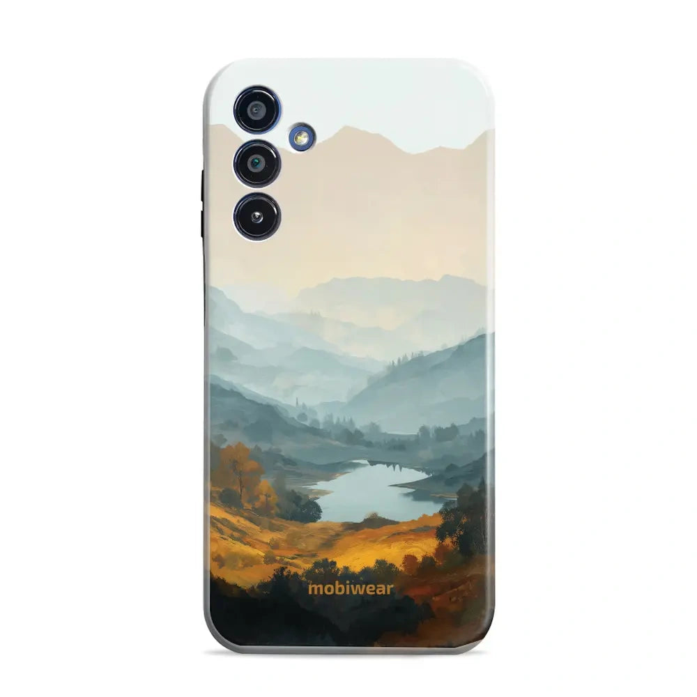 Handyhülle für Galaxy A15 4G, Mobiwear Elite Pro, See im Tal