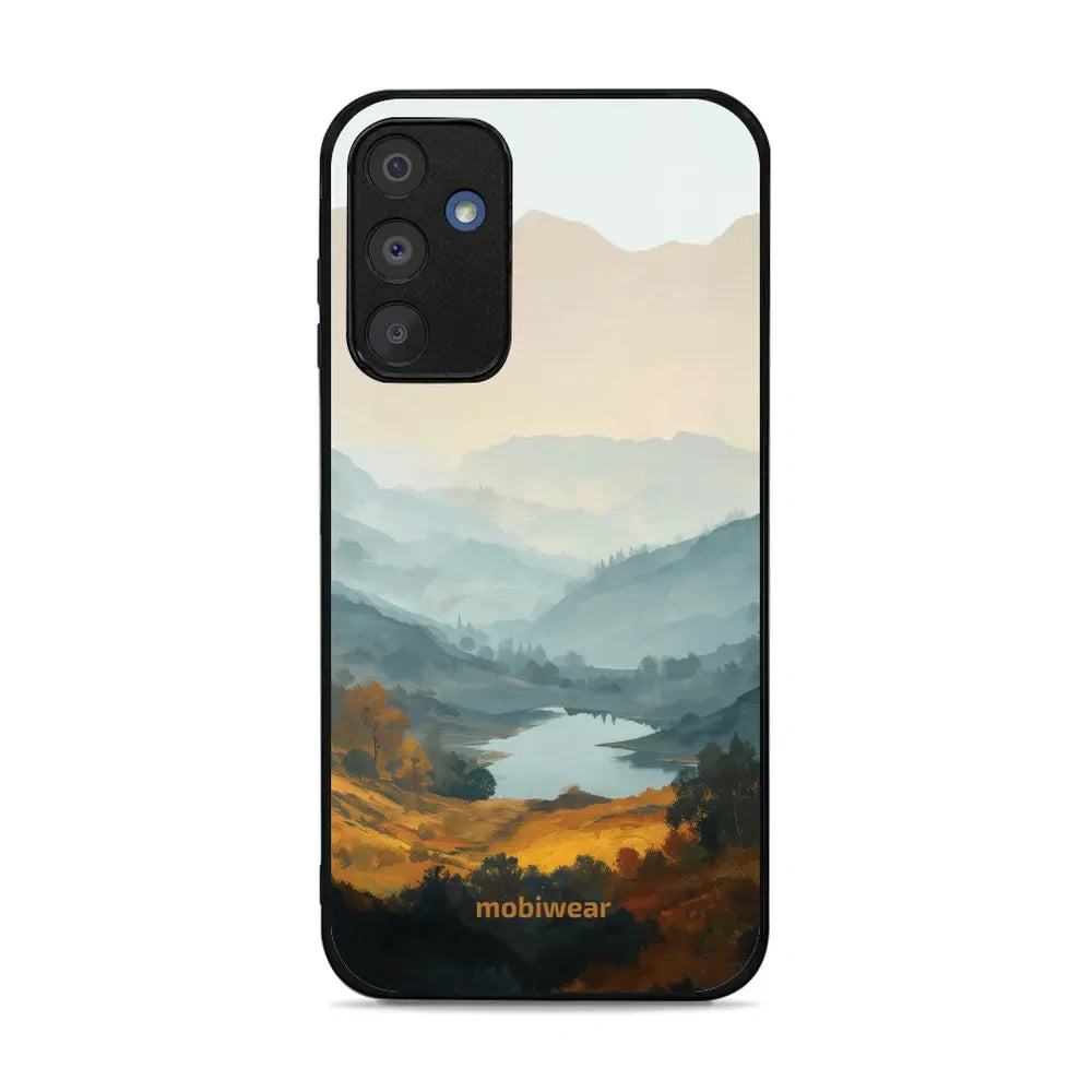 Handyhülle für Galaxy A15 5G, Mobiwear Glossy Case, See im Tal