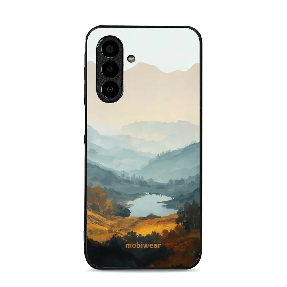 Handyhülle für Galaxy A17 5G, Mobiwear Glossy Case, See im Tal