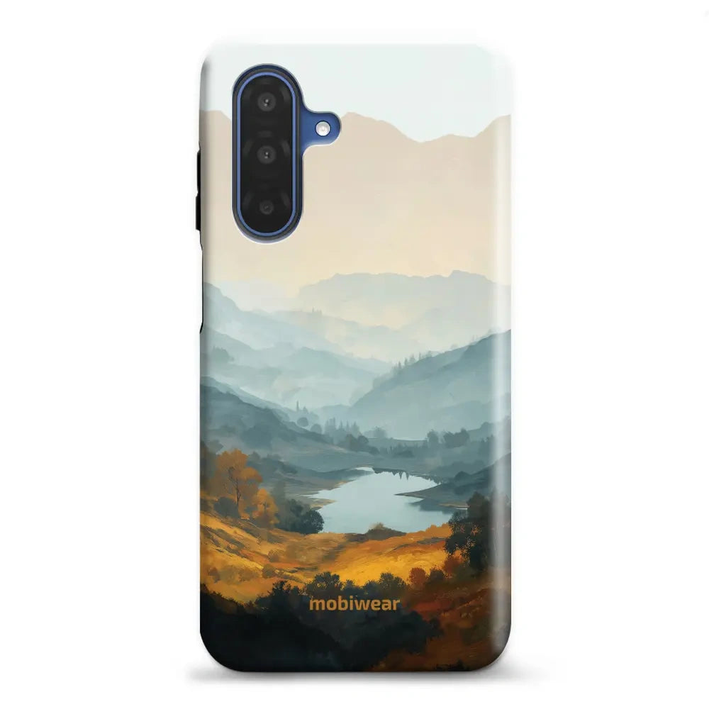 Handyhülle für Galaxy A17 5G, Mobiwear Elite Pro, See im Tal