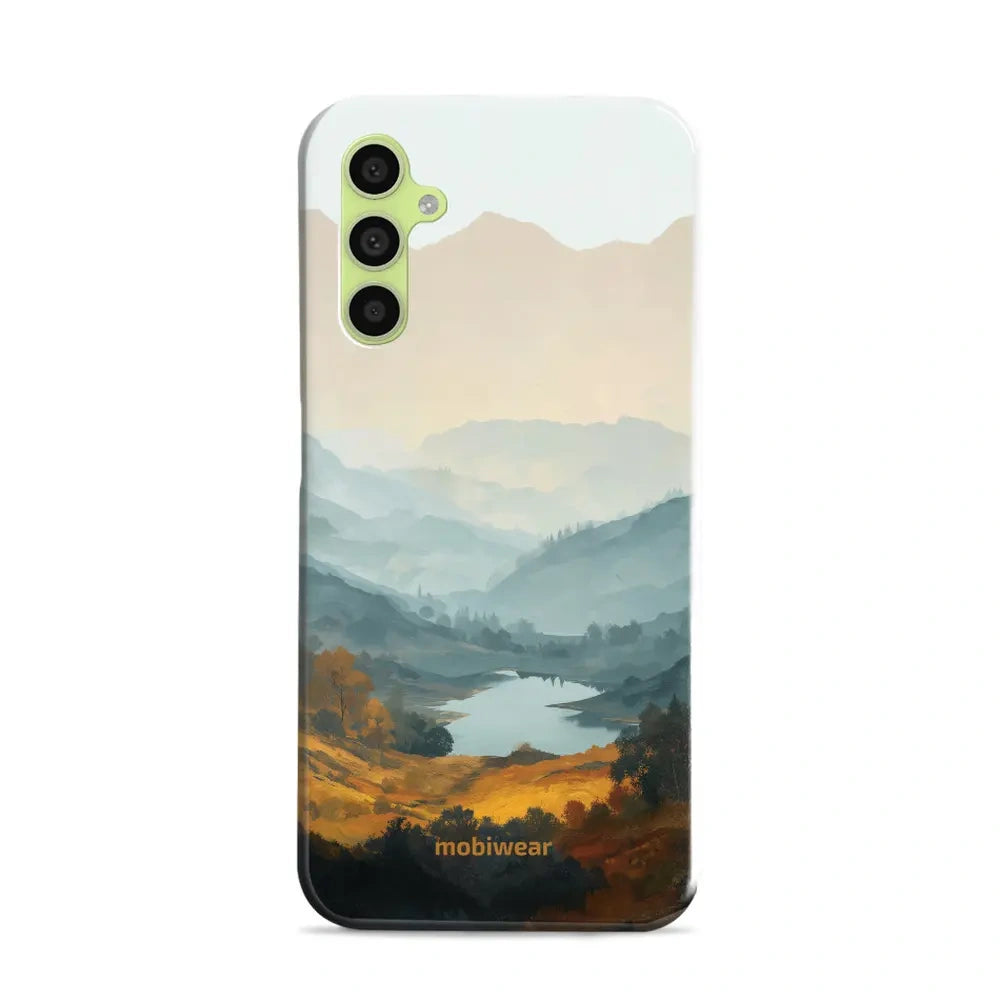 Handyhülle für Galaxy A34 5G, Mobiwear Elite Pro, See im Tal