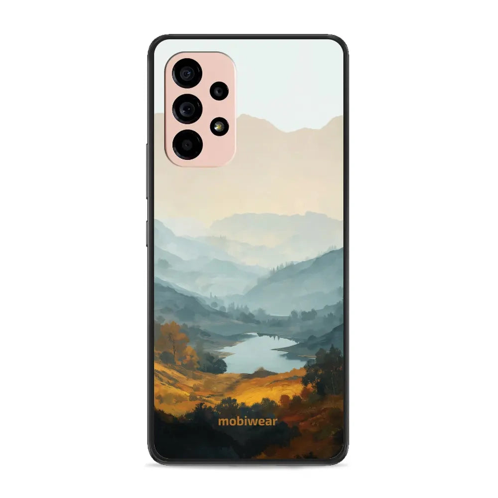 Handyhülle für Galaxy A53 5G, Mobiwear Glossy Case, See im Tal