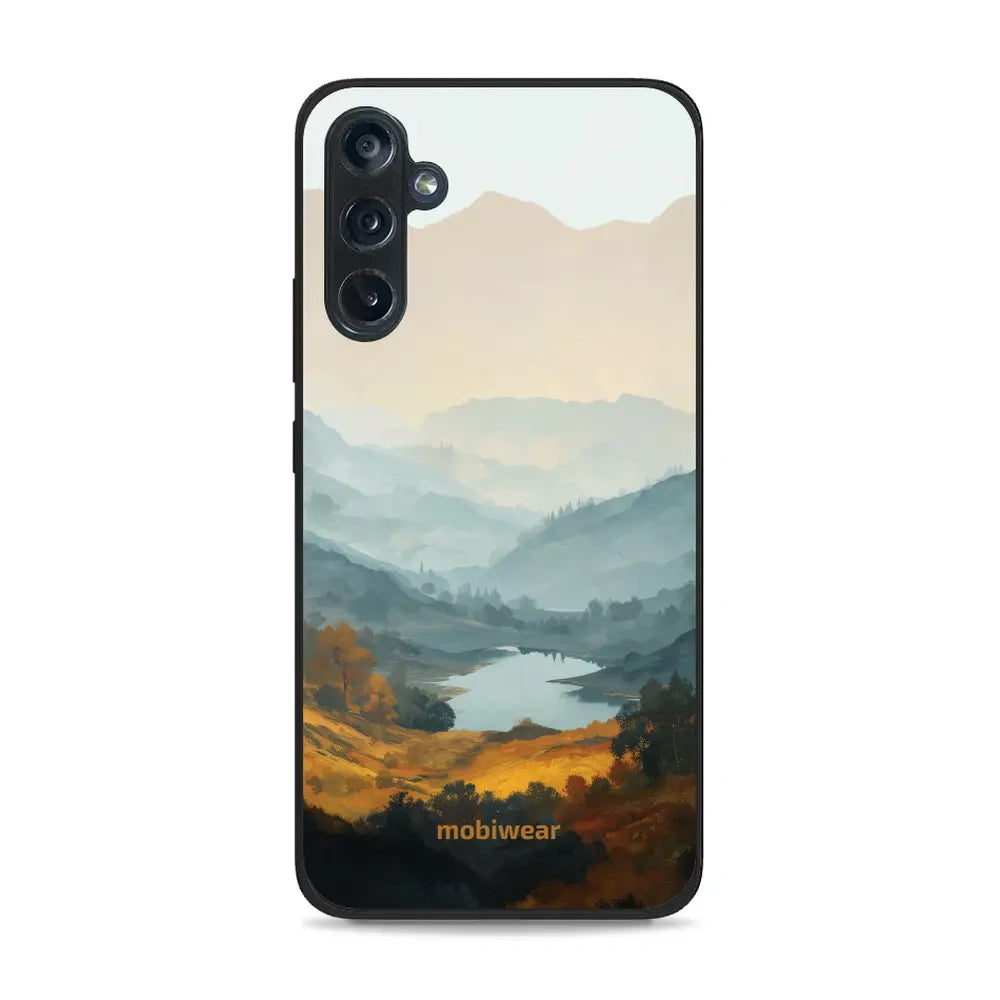 Handyhülle für Galaxy M34 5G, Mobiwear Glossy Case, See im Tal