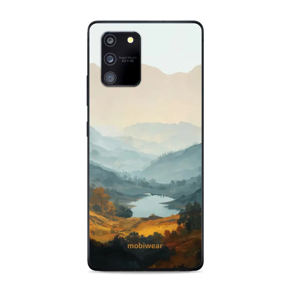Handyhülle für Galaxy S10 Lite, Mobiwear Glossy Case, See im Tal