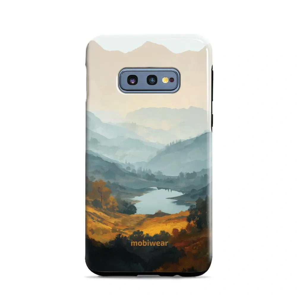 Handyhülle für Galaxy S10e, Mobiwear Elite Pro, See im Tal