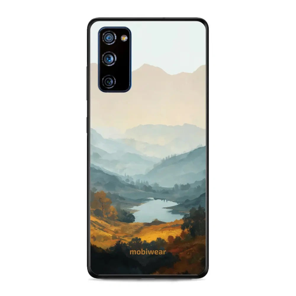 Handyhülle für Galaxy S20 FE 5G / 4G, Mobiwear Glossy Case, See im Tal