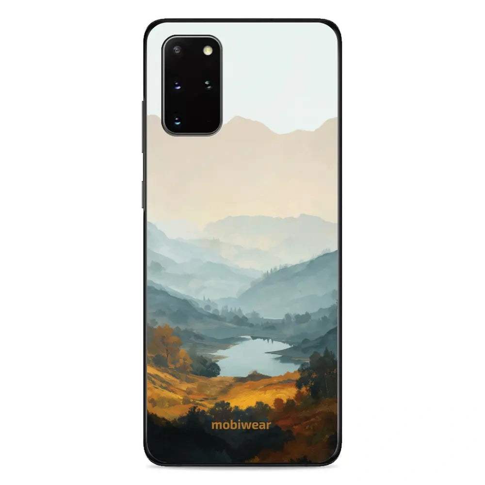 Handyhülle für Galaxy S20 Plus 5G, Mobiwear Glossy Case, See im Tal