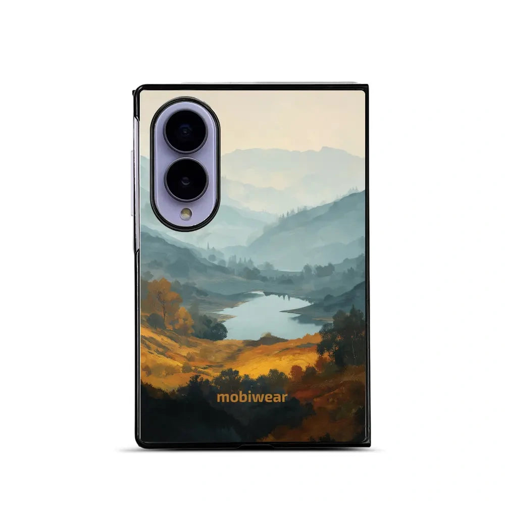 Handyhülle für Galaxy Z Fold8, Mobiwear Glossy Case, See im Tal
