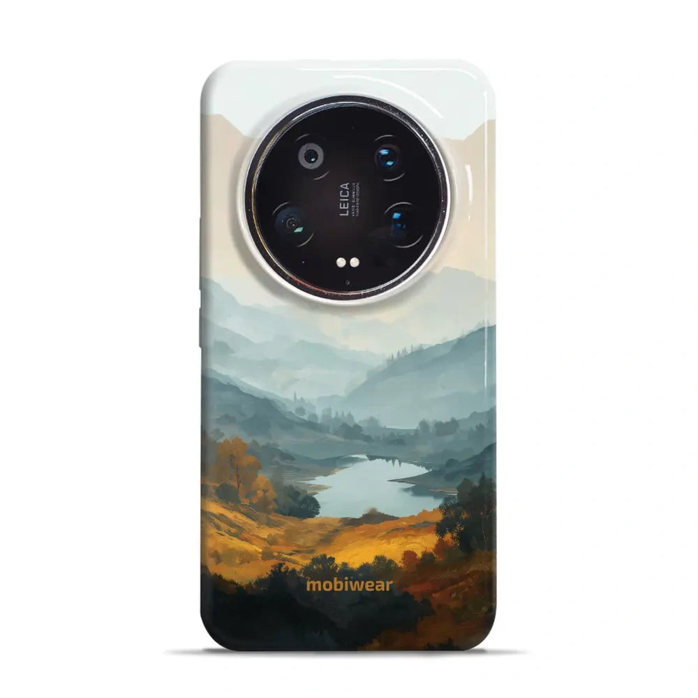 Handyhülle für Xiaomi 14 Ultra, Mobiwear Elite Pro, See im Tal