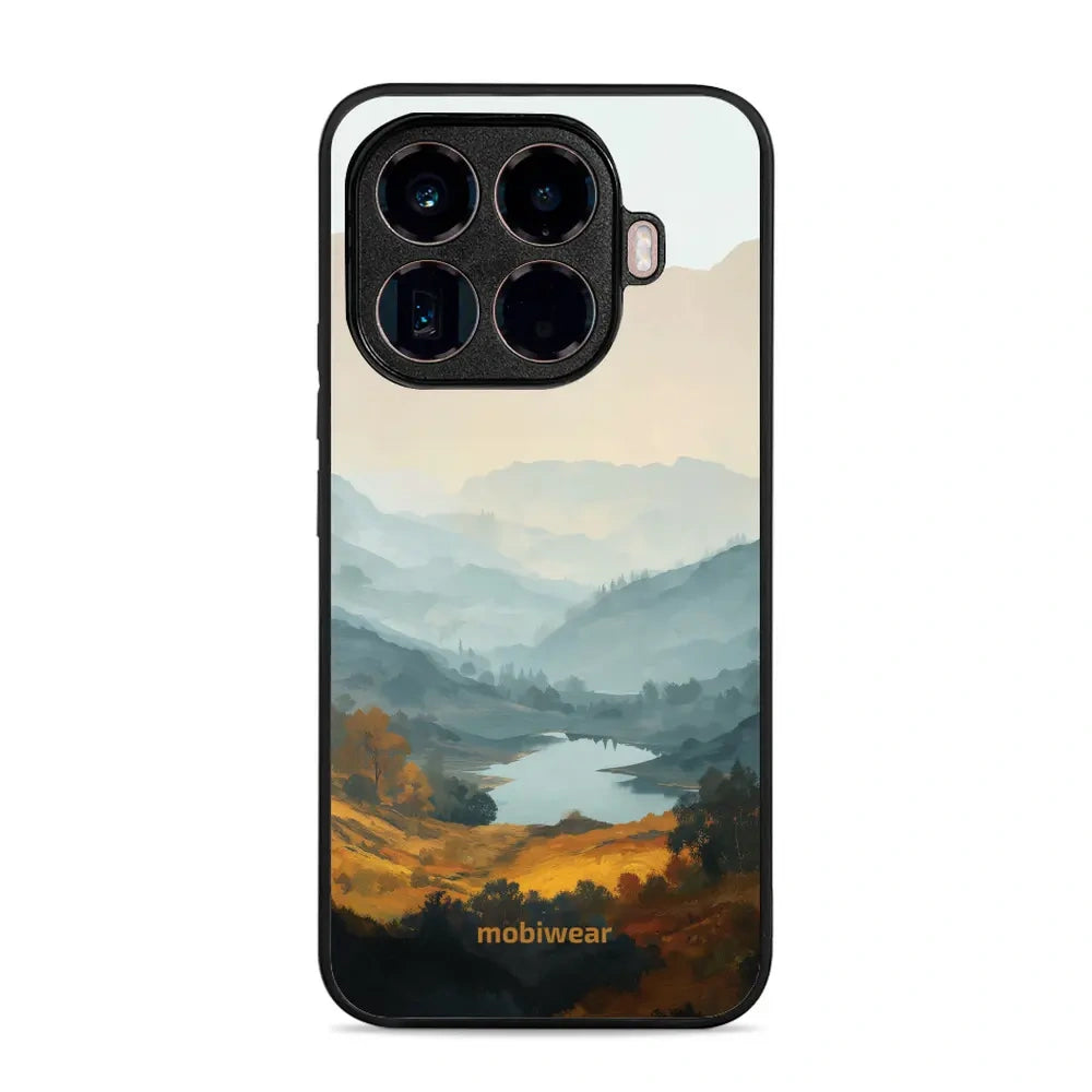 Handyhülle für Xiaomi 15T Pro, Mobiwear Glossy Case, See im Tal