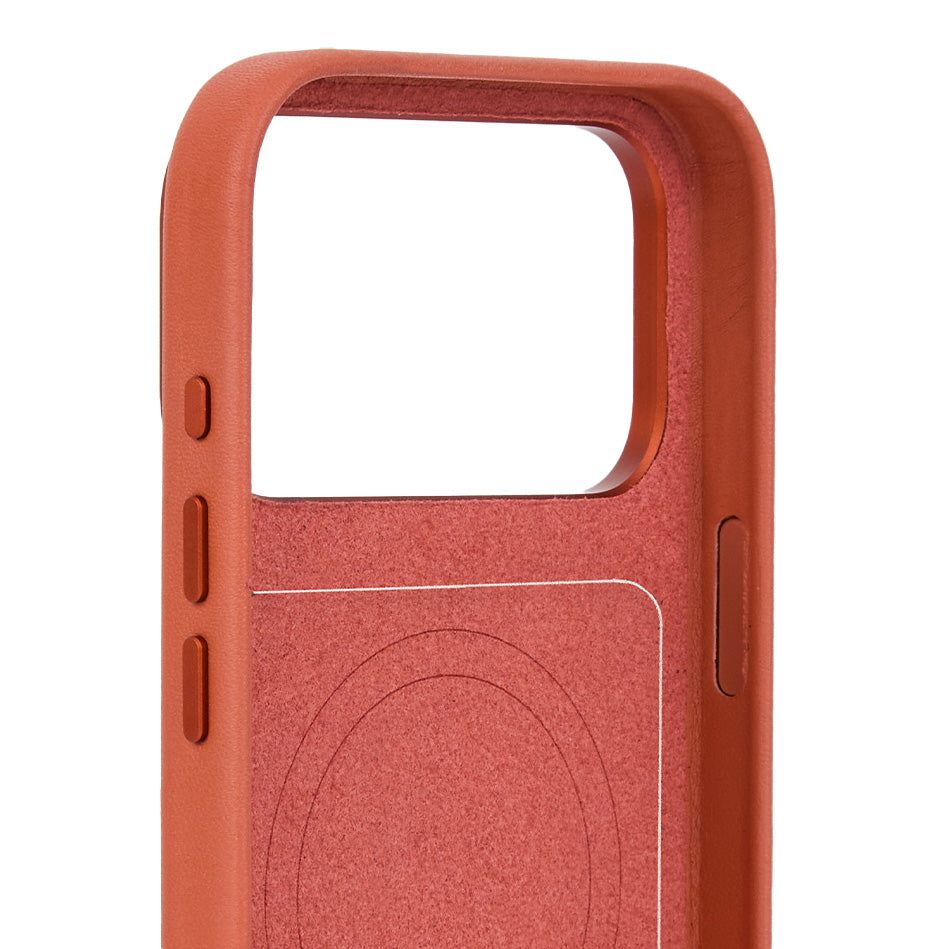 Lederhülle mit modularer Rückseite Troubadour Modular Leather Case für MagSafe für iPhone 18 Pro, (6/9)