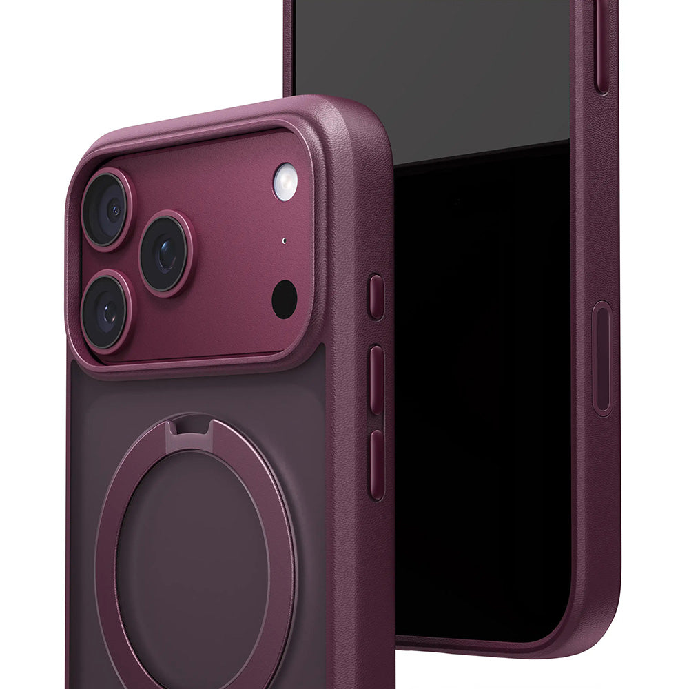 Handyhülle für iPhone 18 Pro / 17 Pro Torras Ostand Q3 Spin, Violett (5/9)