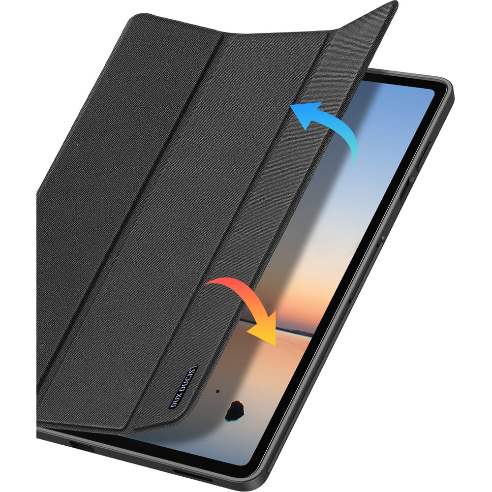 Schutzhülle mit Klappe für Galaxy Tab S12 Plus, Dux Ducis Domo, Schwarz (5/13)