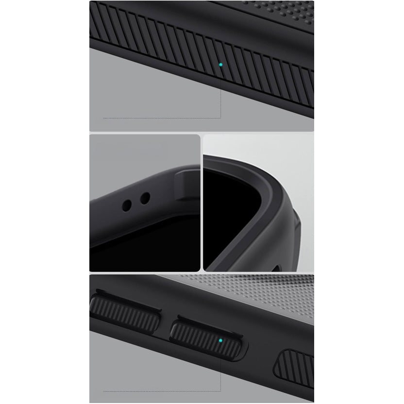 Handyhülle für Google Pixel 11 Pro XL, Nillkin Frosted Shield Pro Magnetic mit MagSafe, Geräuchert mit schwarzem Rahmen (5/12)