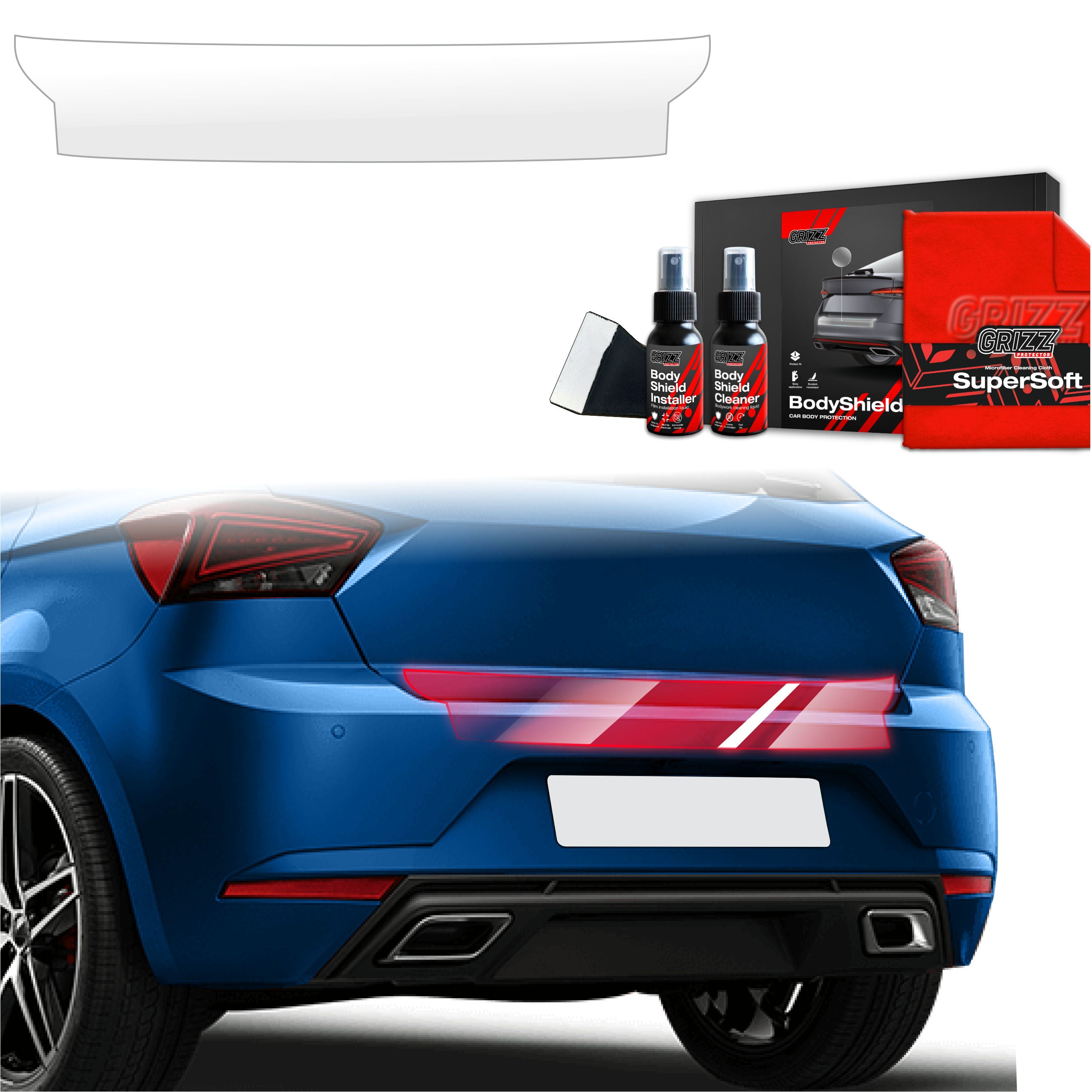 Schutzfolie Grizz Protector für Ladekante - Seat Ibiza (2021-2026)