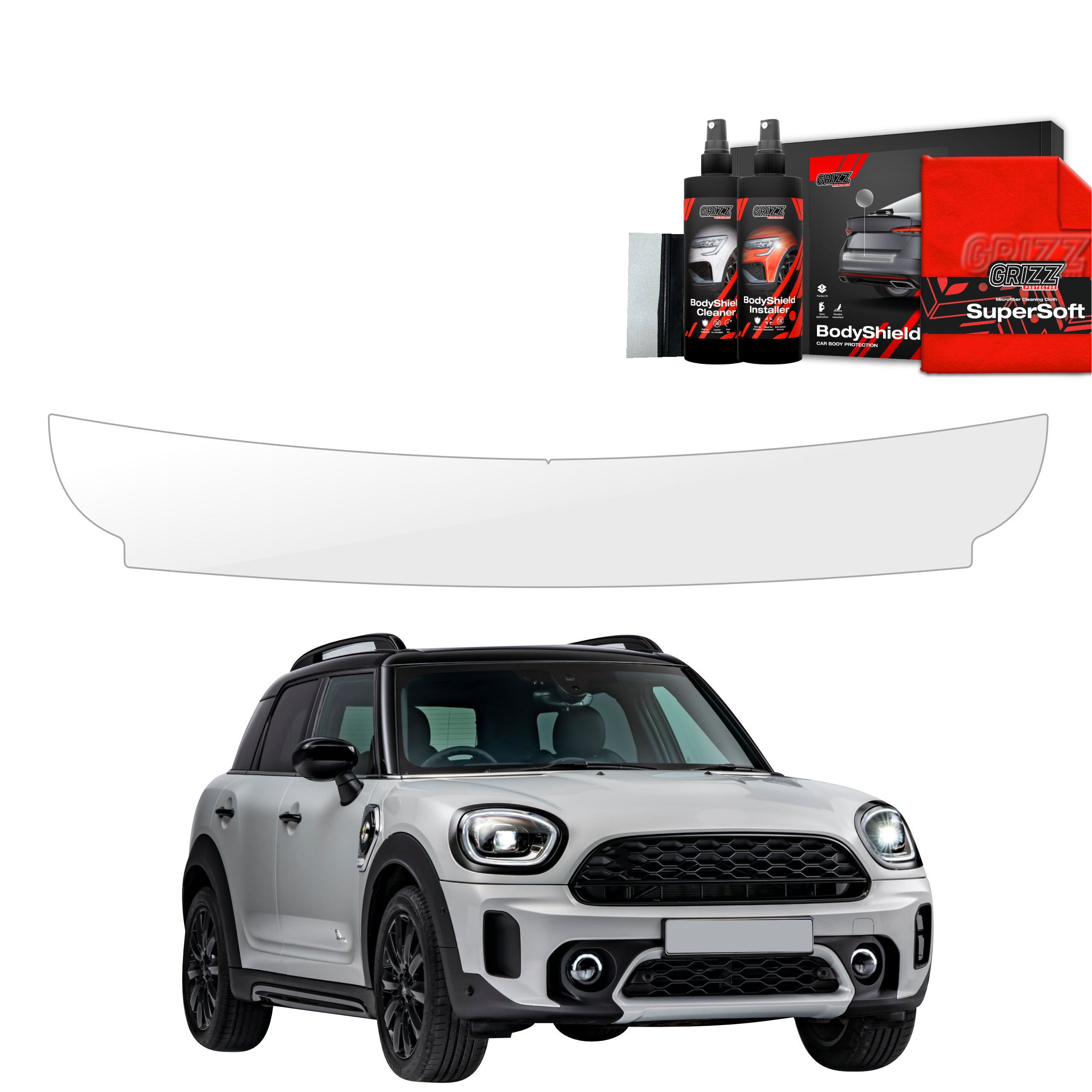 Schutzfolie Grizz Protector für Ladekante - Mini Countryman (2023- 2025)