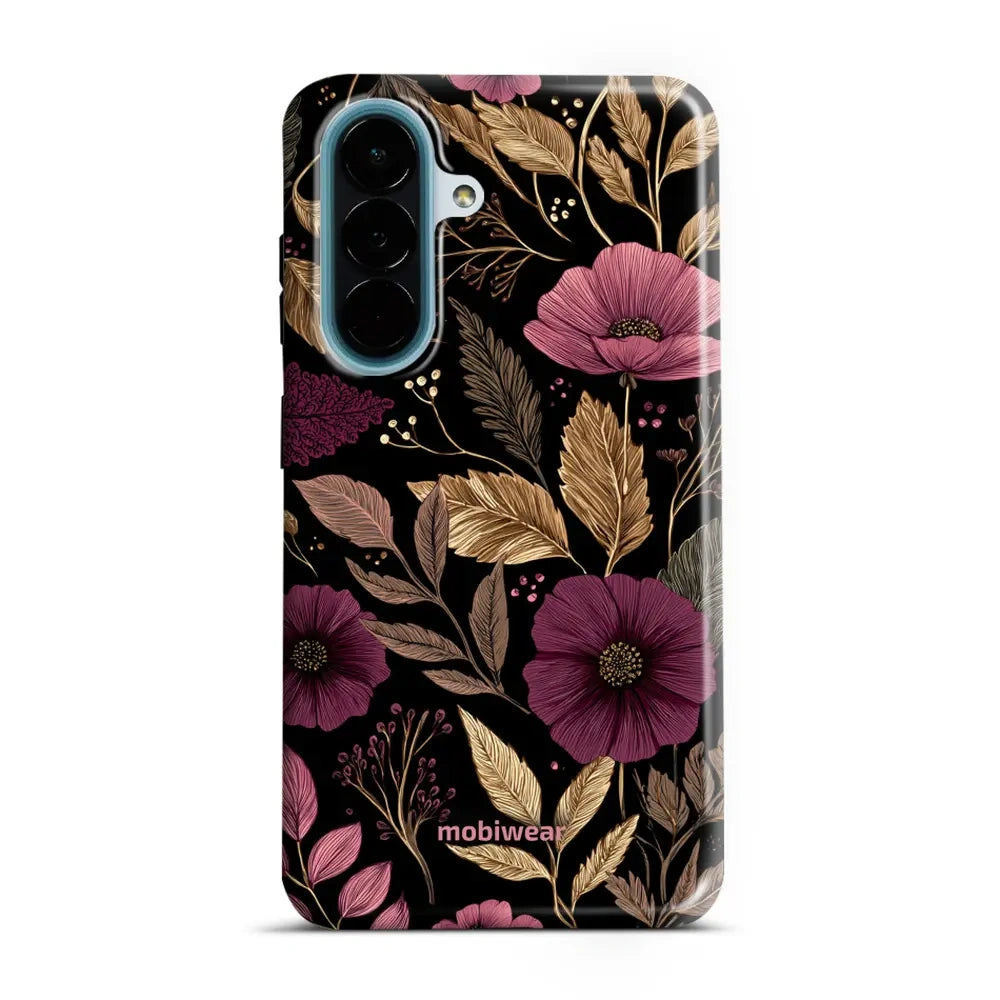 Handyhülle für Galaxy A27 5G, Mobiwear Elite Pro, Glamour-Herbst