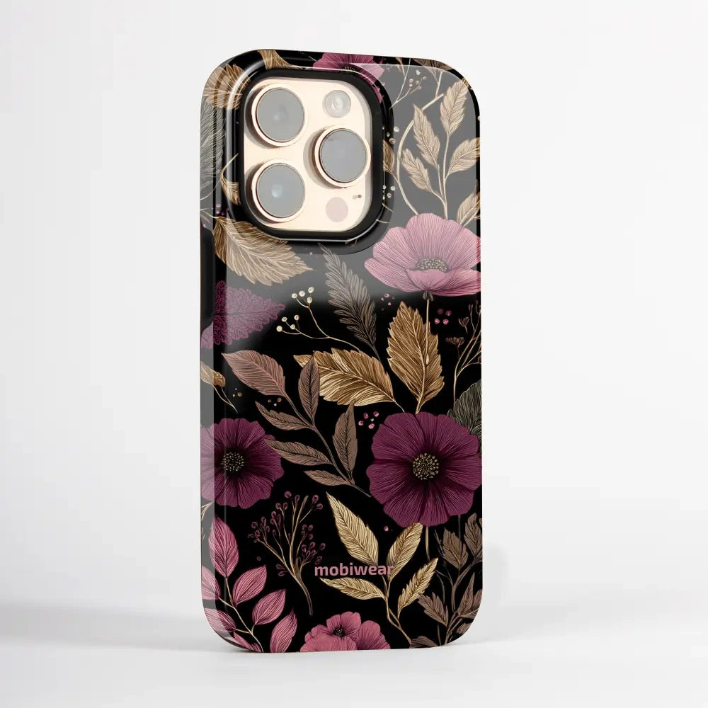 Handyhülle für Galaxy A27 5G, Mobiwear Elite Pro, Glamour-Herbst