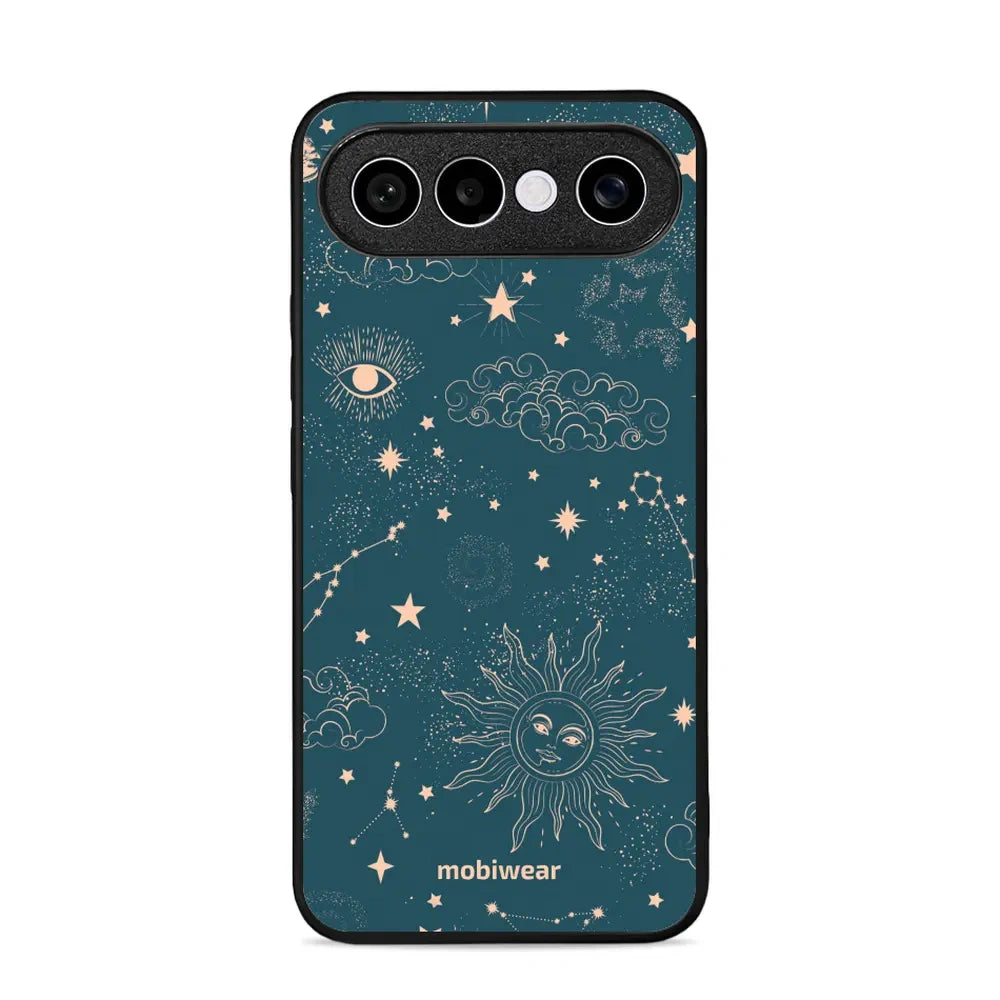Handyhülle für Vivo X300 FE, Mobiwear Glossy Case, Astraler Staub
