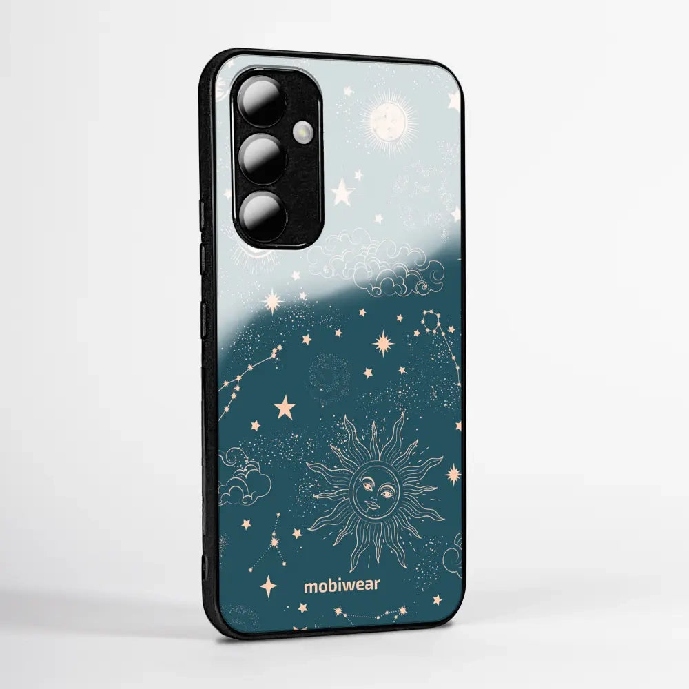 Handyhülle für Vivo X300 FE, Mobiwear Glossy Case, Astraler Staub