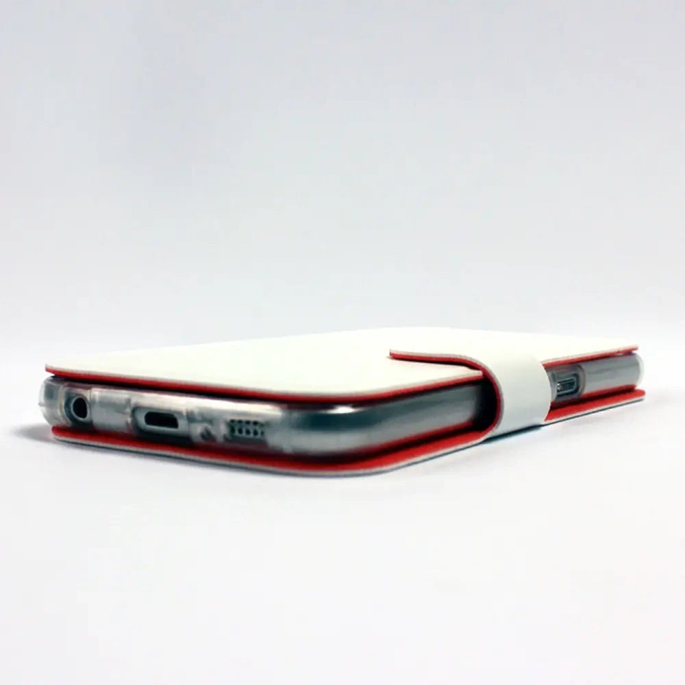 Handyhülle mit klappe für Xiaomi 17T, Mobiwear Book, Schwarzer Marmor
