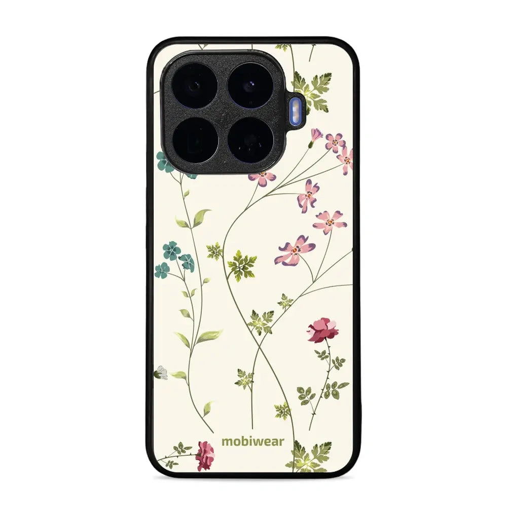 Handyhülle für Xiaomi 17T Pro, Mobiwear Glossy Case, Idyllische Blüte