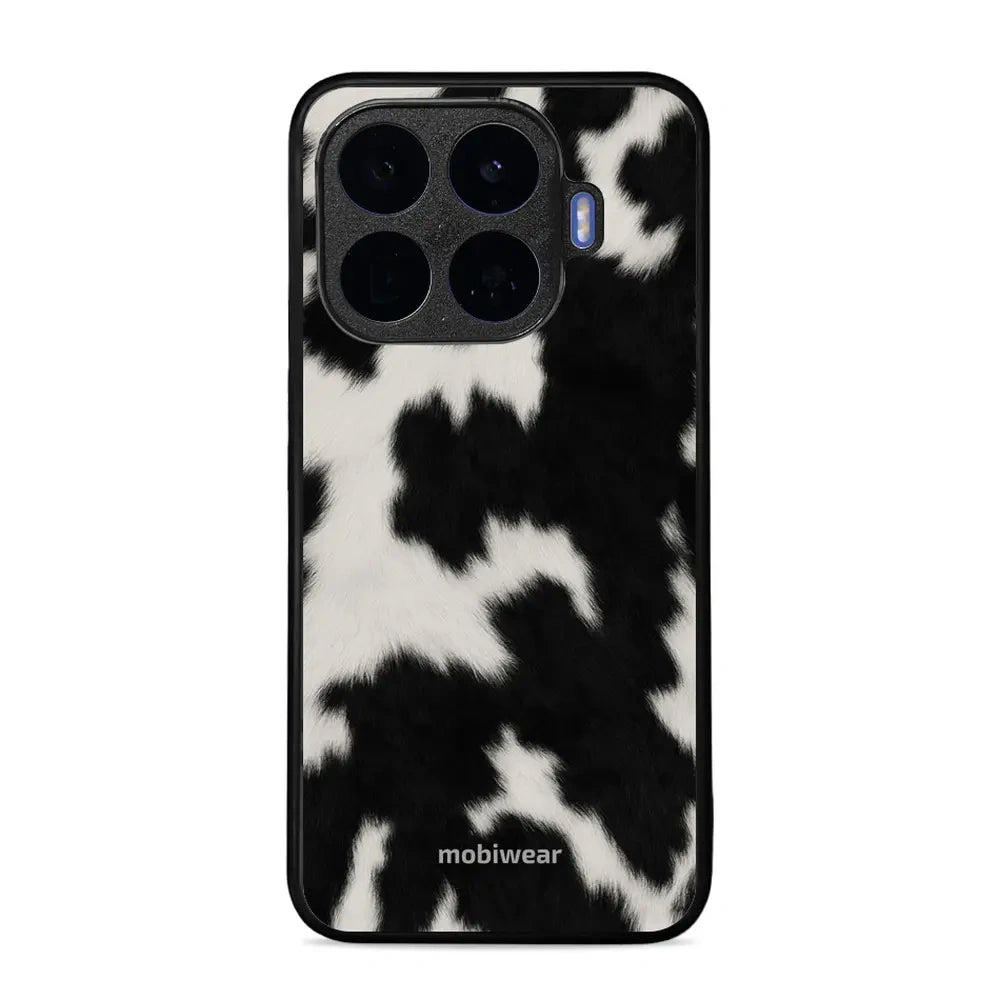 Handyhülle für Xiaomi 17T Pro, Mobiwear Glossy Case, Kuhfell-Optik