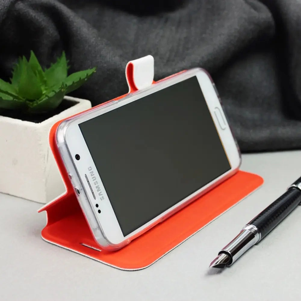 Handyhülle mit klappe für Xiaomi 17T Pro, Mobiwear Book, Schwarzer Marmor