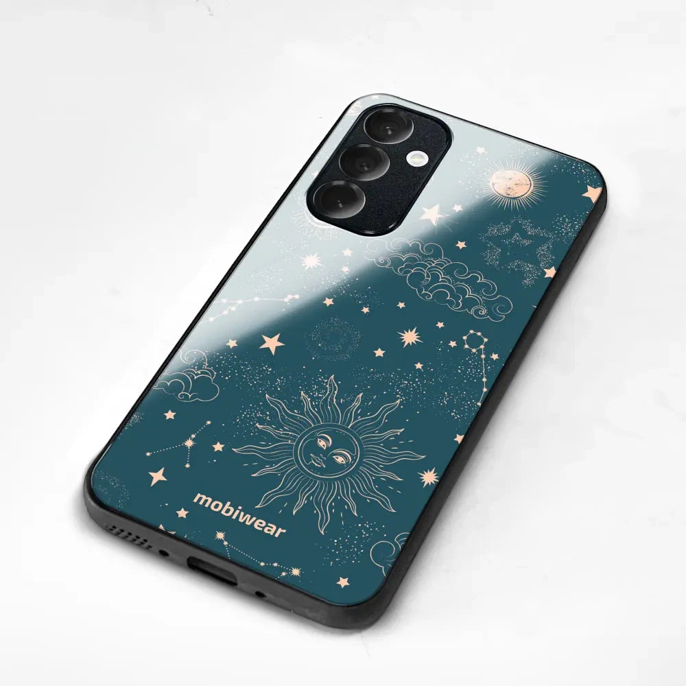Handyhülle für iPhone 18 Pro, Mobiwear Glossy Case, Astraler Staub
