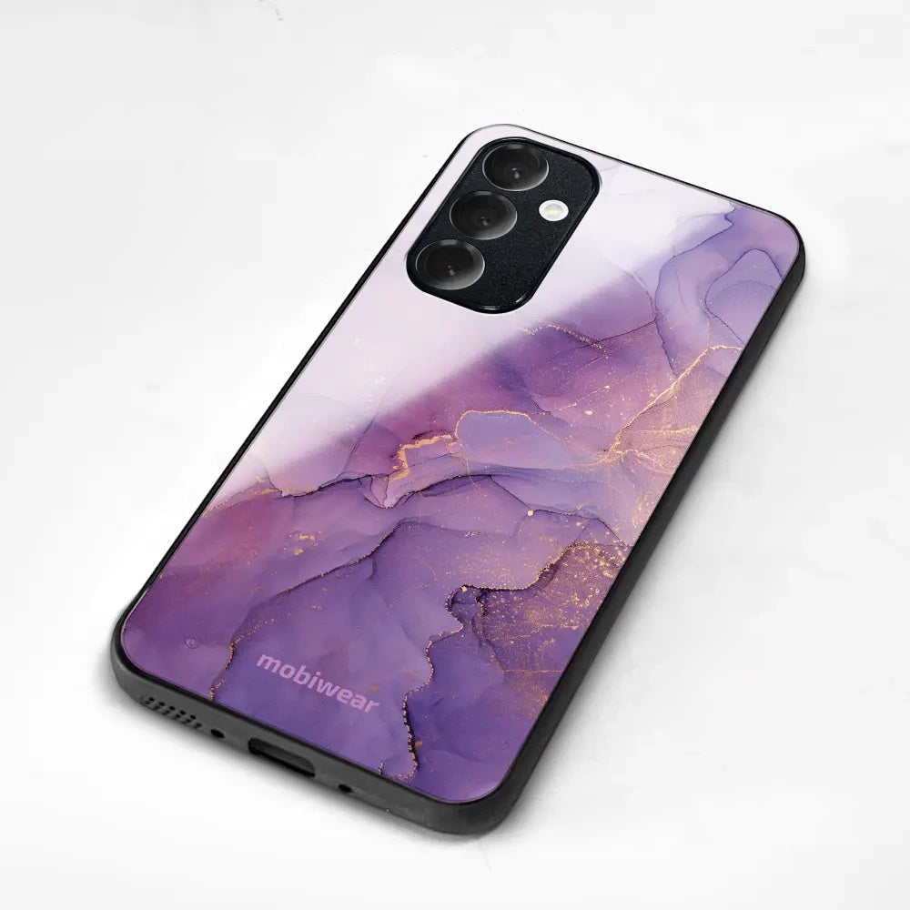 Handyhülle für iPhone 18 Pro, Mobiwear Glossy Case, Violett