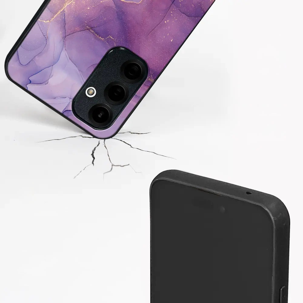 Handyhülle für iPhone 18 Pro Max, Mobiwear Glossy Case, Violett
