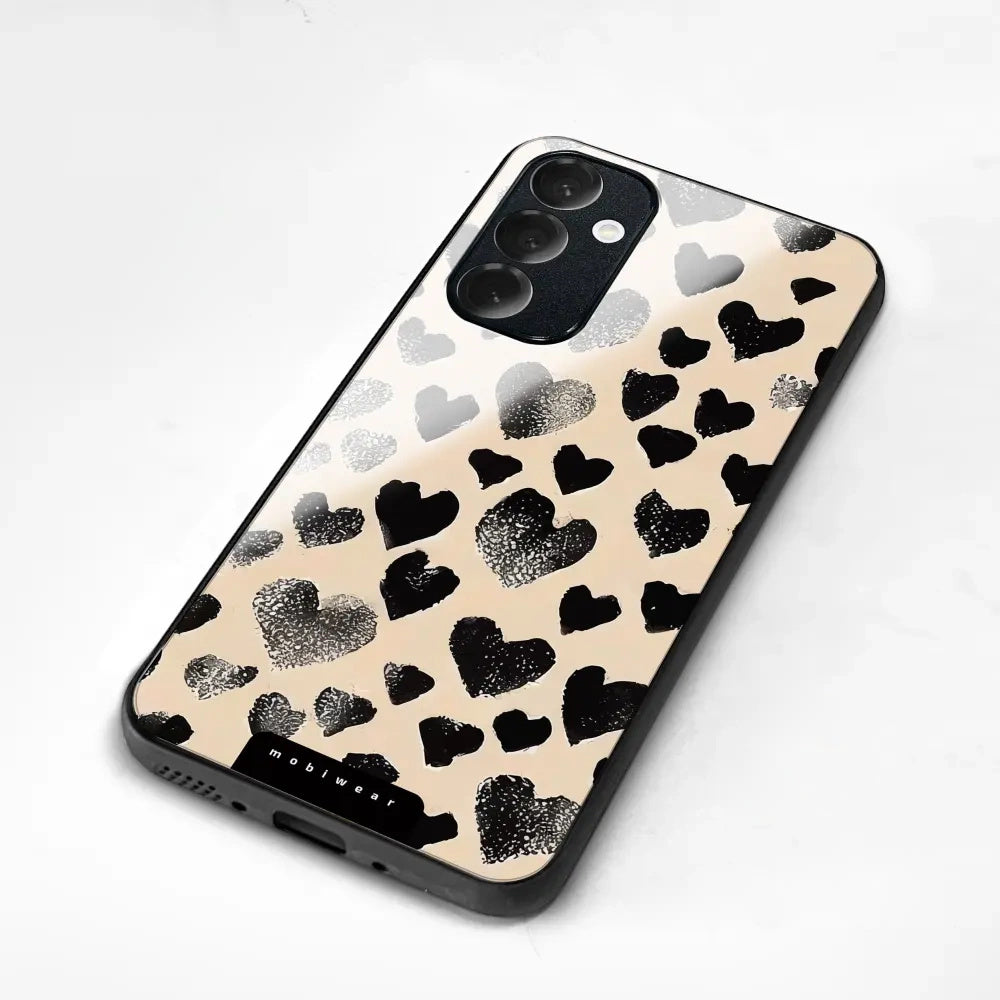 Handyhülle für iPhone 18 Pro Max, Mobiwear Glossy Case, Beige Liebe