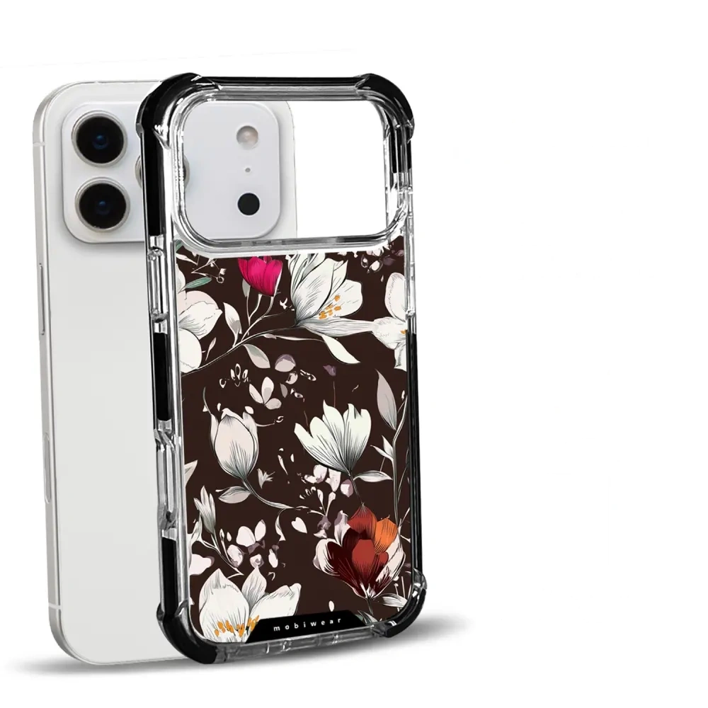 Handyhülle für iPhone 18 Pro Max mit MagSafe, Mobiwear Elite Bumper, Nachtstrauß