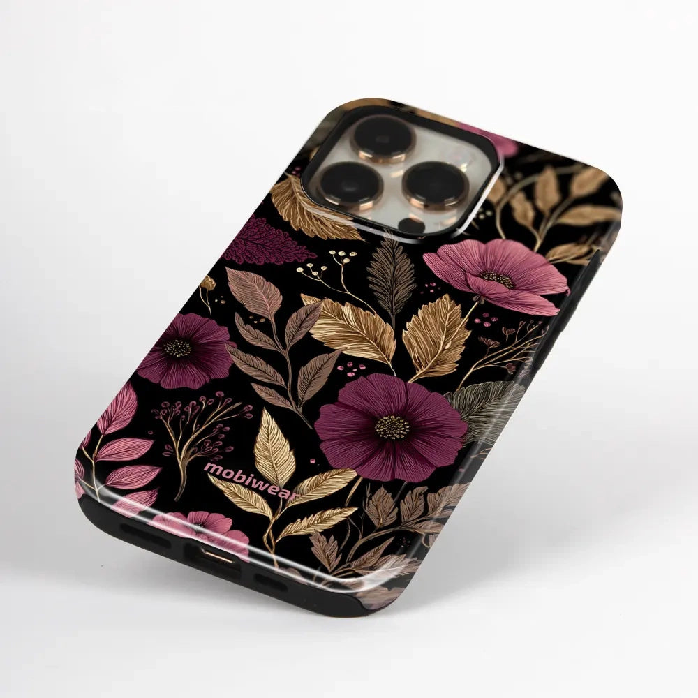 Handyhülle für iPhone 18 Pro Max, Mobiwear Elite Pro, Glamour-Herbst