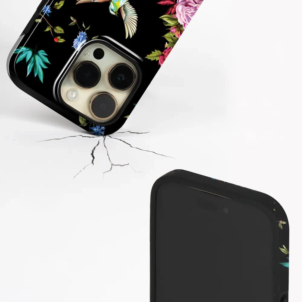 Handyhülle für iPhone 18 Pro Max, Mobiwear Elite Pro, Nachtkolibri