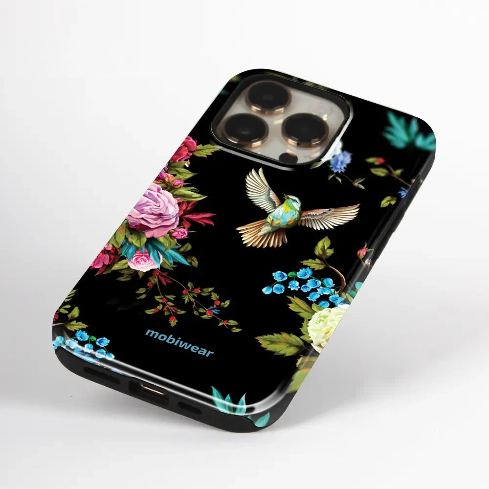 Handyhülle für iPhone 18 Pro Max, Mobiwear Elite Pro, Nachtkolibri