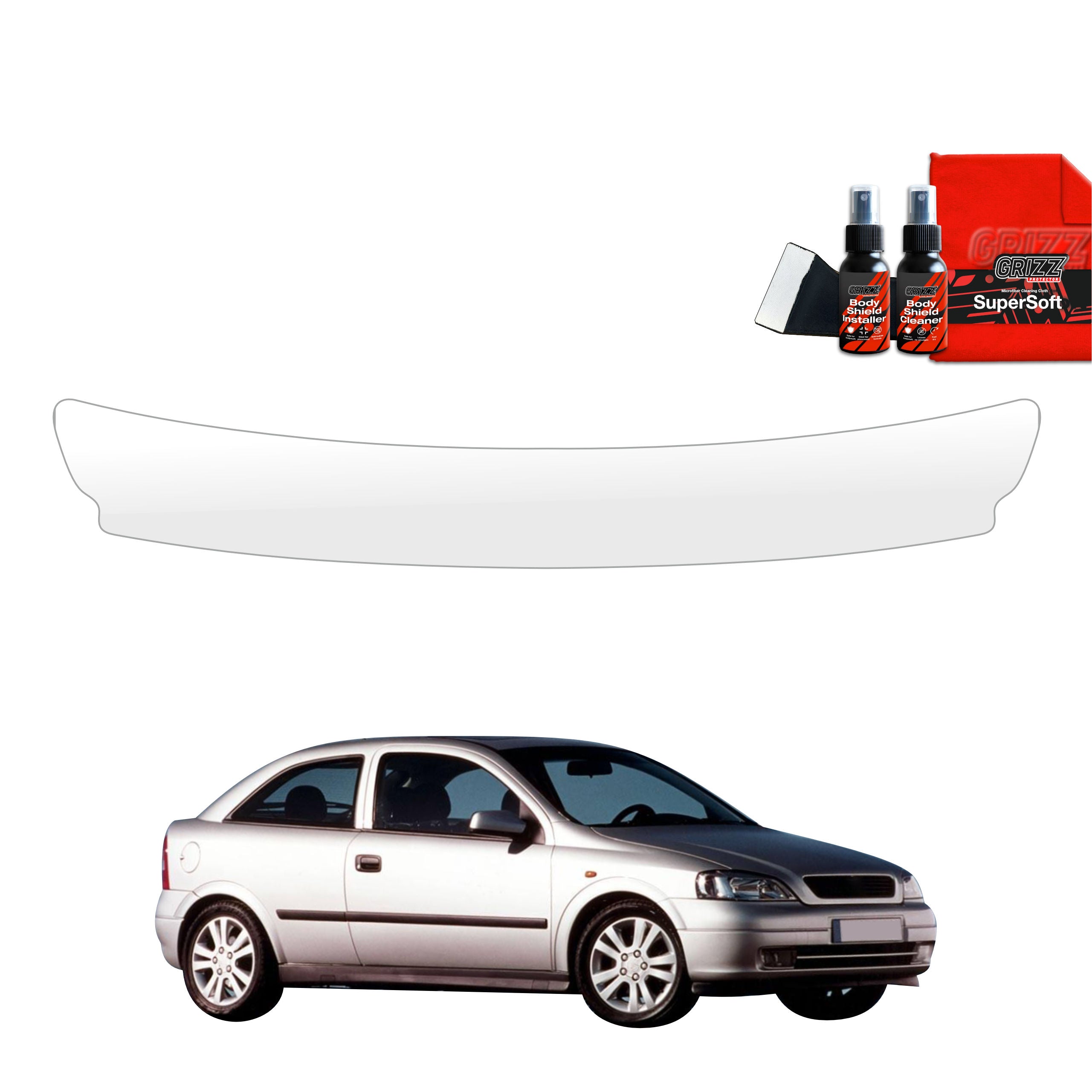 Schutzfolie Grizz Protector für Ladekante - Opel Astra G Hatchback 3D (1998-2009)