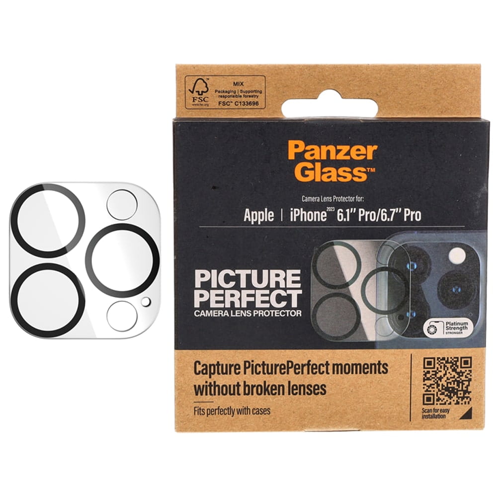 Gehärtetes Glas für die Kamera PanzerGlass Picture Perfect für iPhone 15 Pro Max