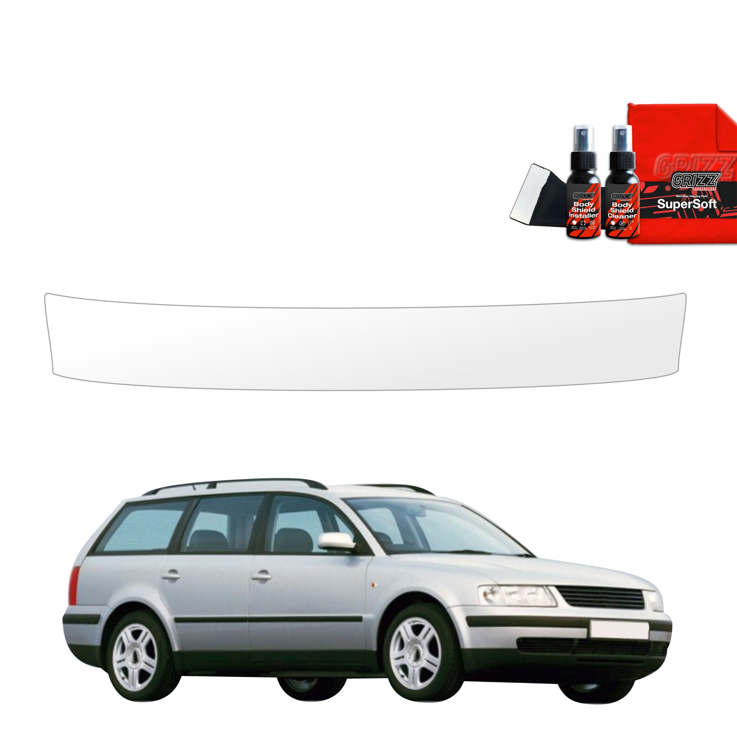 Schutzfolie Grizz Protector für Ladekante - Volkswagen Passat B5 Variant (1996-2000)