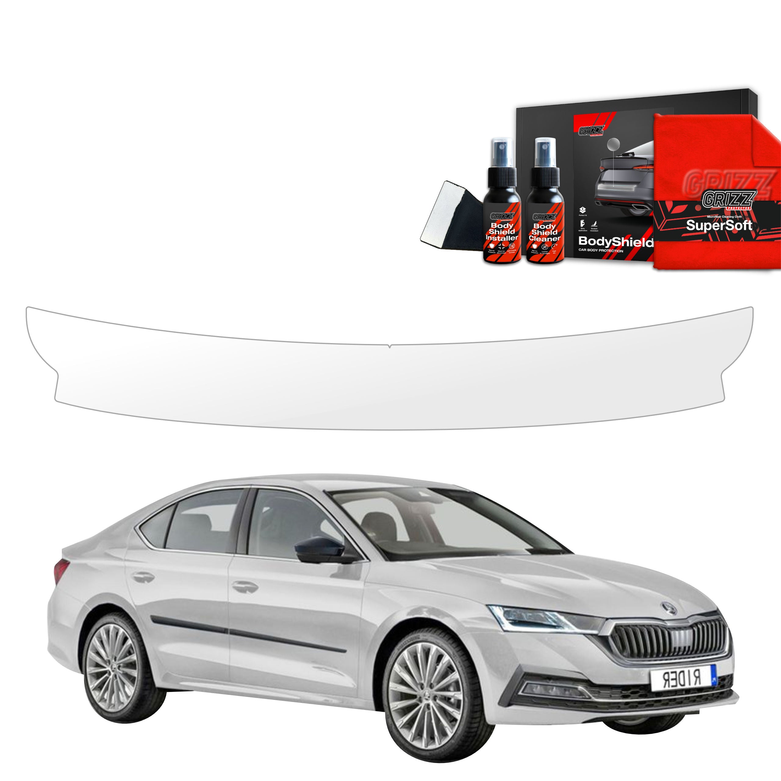 Schutzfolie Grizz Protector für Ladekante - Skoda Octavia 4 Hatchback (2019-2024)