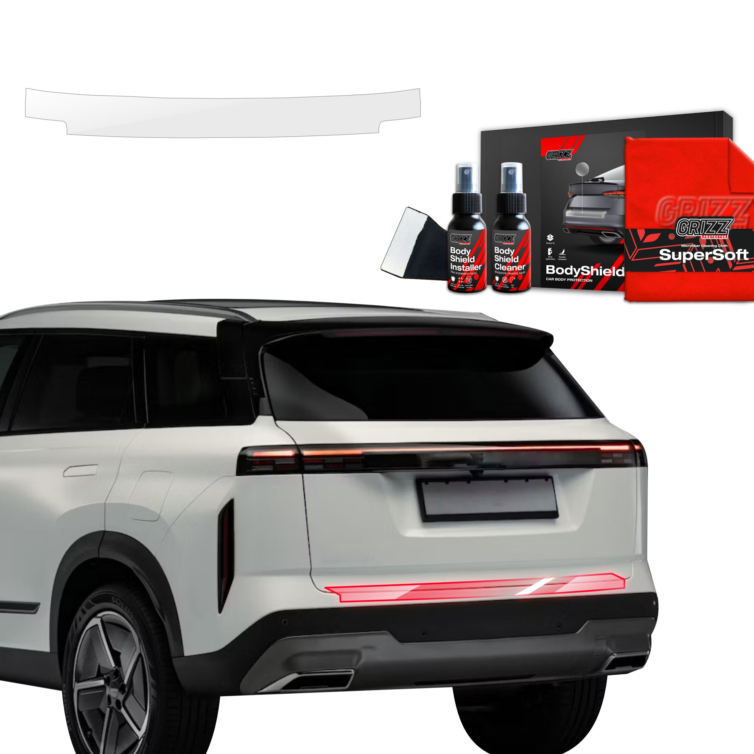 Schutzfolie Grizz Protector für Ladekante - Jaecoo J7 (2024-2026)