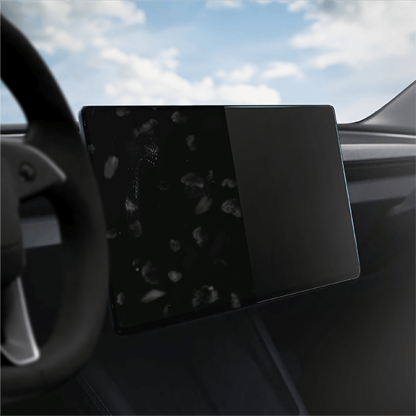 Matte Autodisplayfolie für Tesla Model Y Juniper (2024-2025), Grizz Protector
