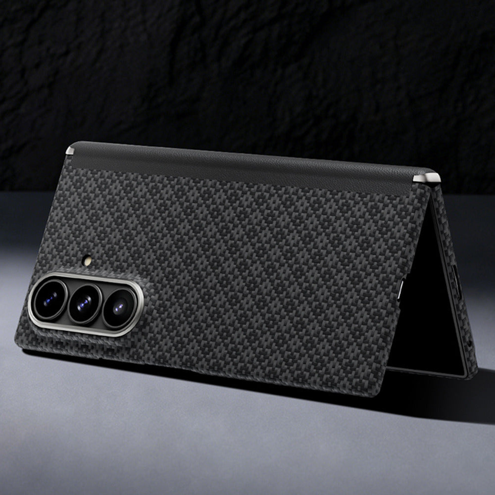 Aramid-Hülle für Samsung Galaxy Z Fold 8 Ultra, Benks Magnetic Armor Grid Air Grand Combo MagSafe, Schwarz (13/15)