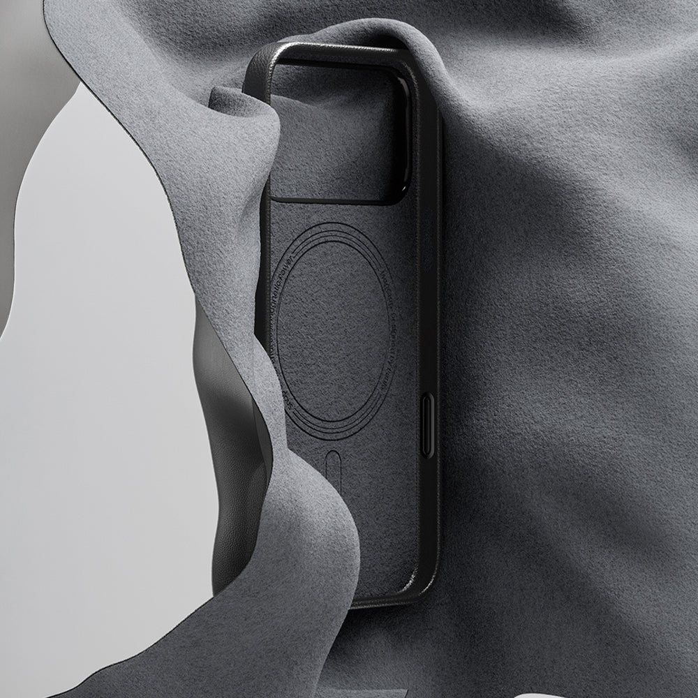 Hülle für iPhone 18 Pro Max, Benks Magnetic Vita Pro Silicone MagSafe, Schwarz (8/10)