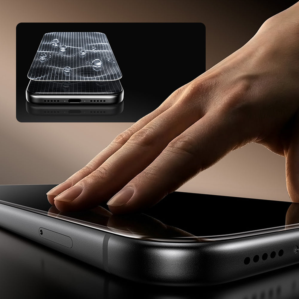 Panzerglas für iPhone 18 Pro, Benks OmniWarrior Anti-Drop Eye-Friendly, Schwarz (10/12)