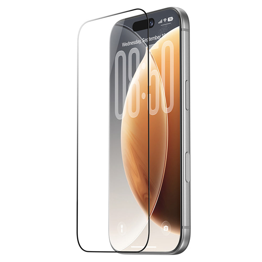 Panzerglas für iPhone 18 Pro, Benks OmniWarrior Anti-Drop Eye-Friendly, Schwarz (3/12)