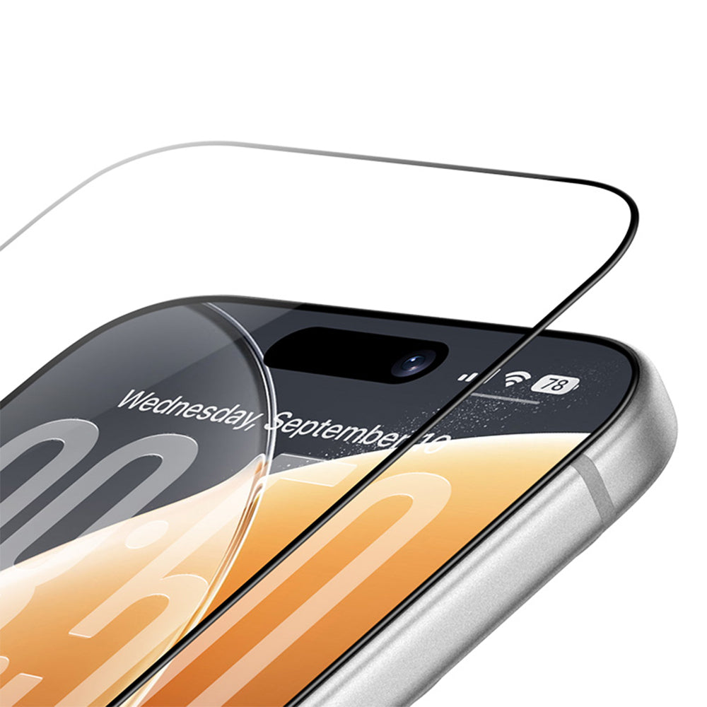 Panzerglas für iPhone 18 Pro, Benks OmniWarrior Anti-Drop Eye-Friendly, Schwarz (4/12)